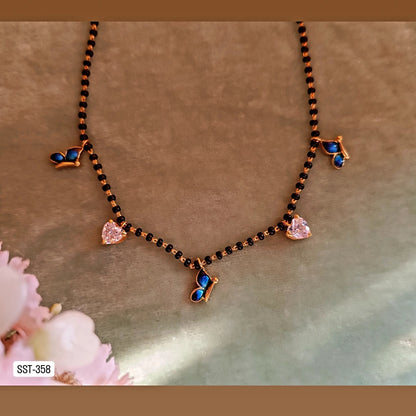 SST 358 | CHARMING BUTTERFLY AND HEART MANGALSUTRA