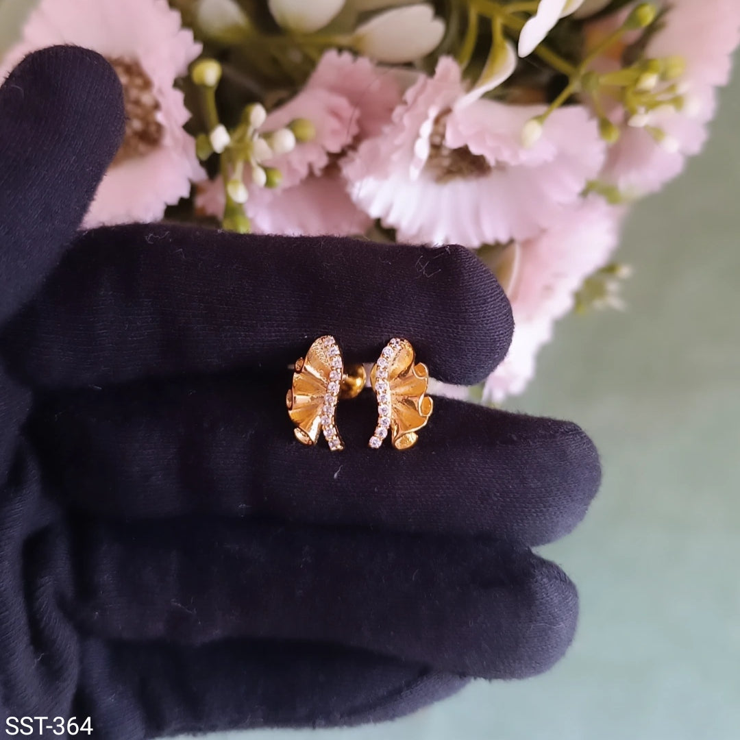 SST 364 | LUMINOUS GEMSTONE WHIRL EARRINGS