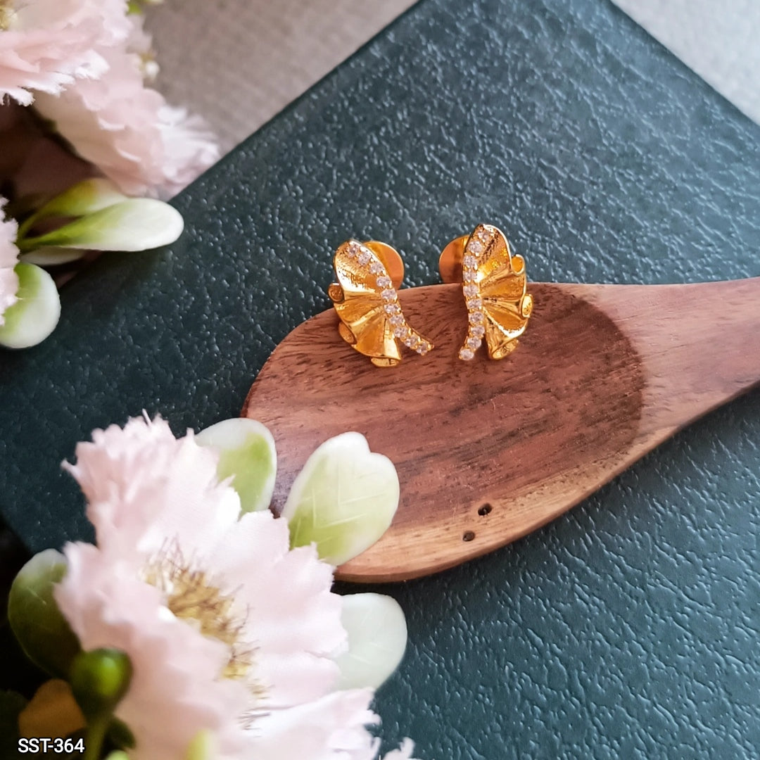 SST 364 | LUMINOUS GEMSTONE WHIRL EARRINGS