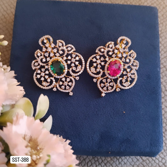 SST 388 | ELEGANT GREEN STONE PENDENT