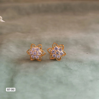 SST 392 | FLOWER STUD EARRINGS