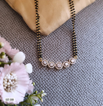 SST 399 | ELEGANT CRYSTAL MANGALSUTRA