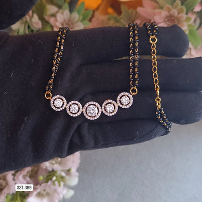 SST 399 | ELEGANT CRYSTAL MANGALSUTRA