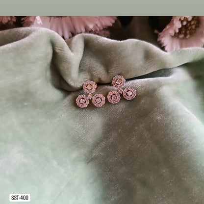 SST 400 | SPARKLING FLORAL EARRINGS