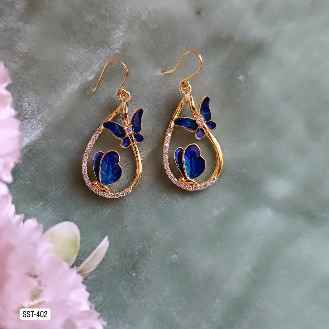 SST 402 | BUTTERFLY DROP EARRINGS