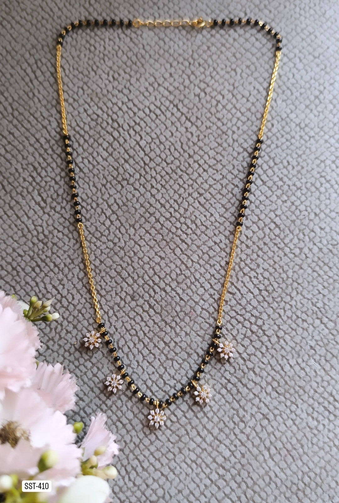 SST 410NC | FANCY FLOWER MANGALSUTRA