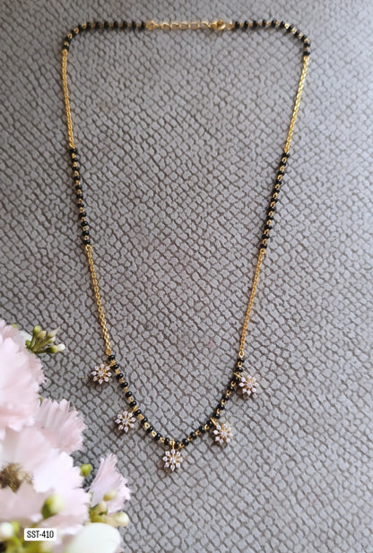 SST 410NC | FANCY FLOWER MANGALSUTRA