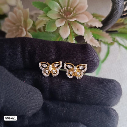 SST 421 | CHARMING BUTTERFLY STUD EARRINGS
