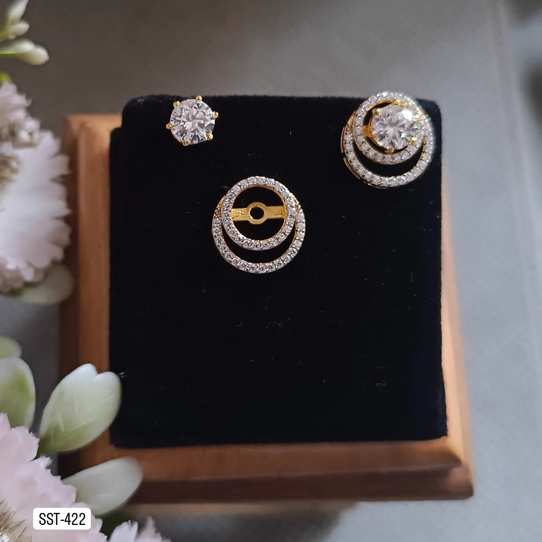 SST 422 | STYLISH CIRCULAR EARRING