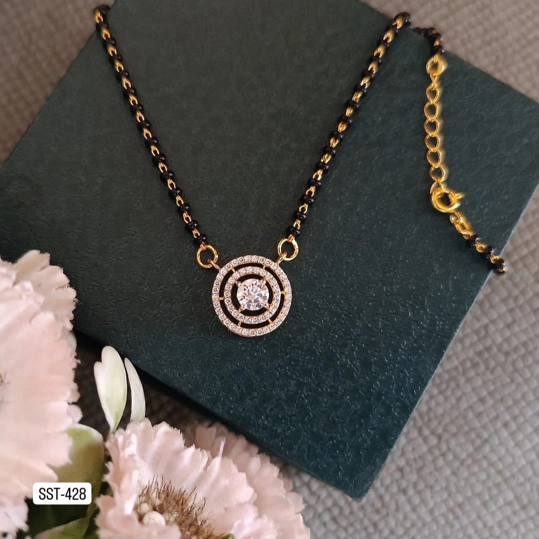 SST 428 | CIRCULAR PENDANT MANGALSUTRA