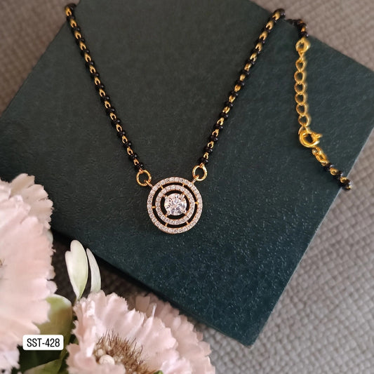 SST 428 | CIRCULAR PENDANT MANGALSUTRA