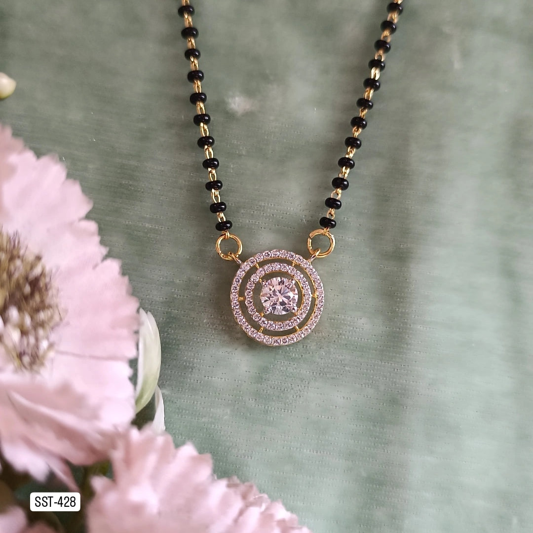 SST 428 | CIRCULAR PENDANT MANGALSUTRA