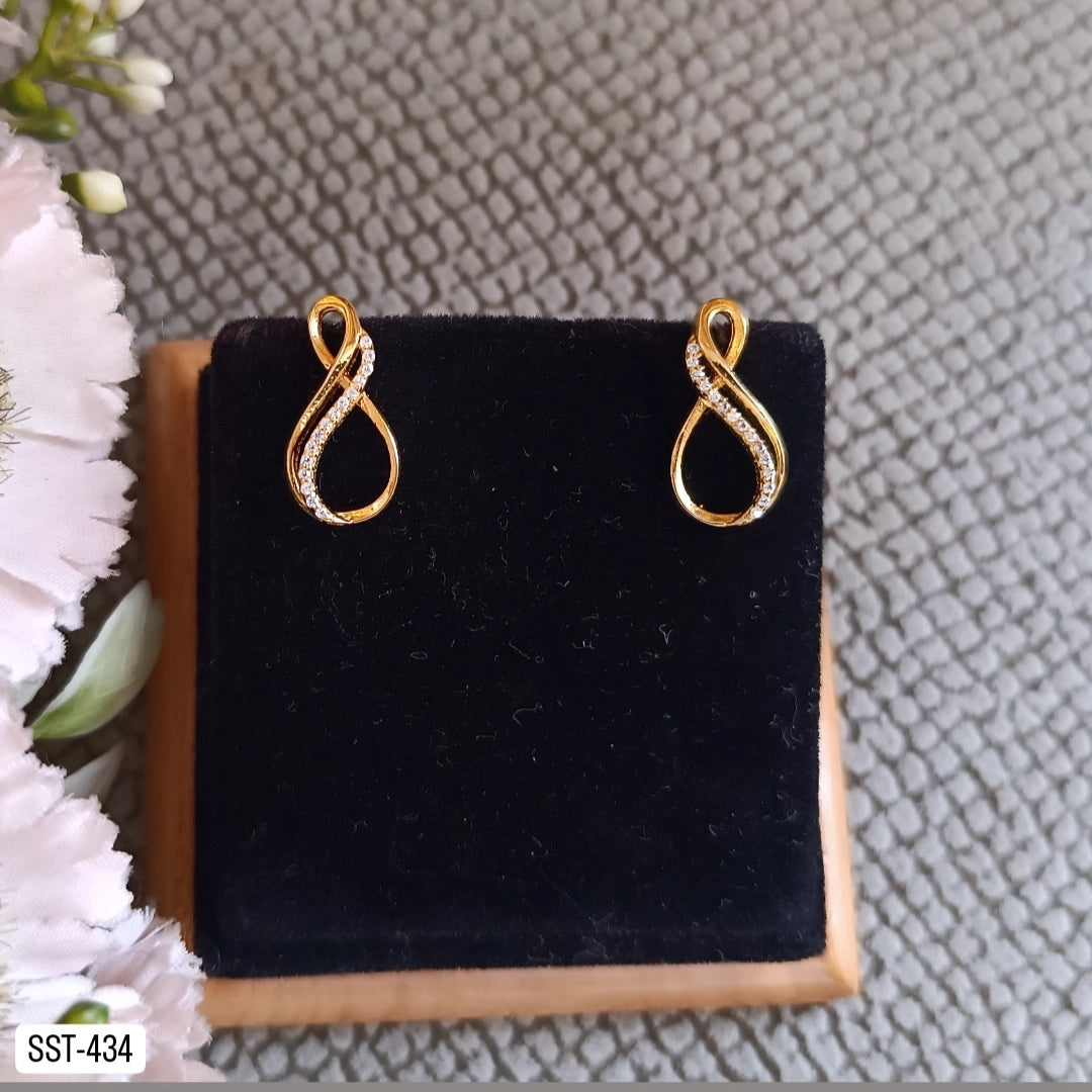 SST 434 |  INFINITY DROP EARRINGS