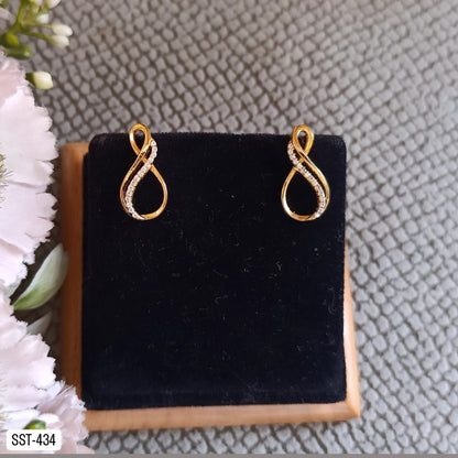 SST 434 |  INFINITY DROP EARRINGS