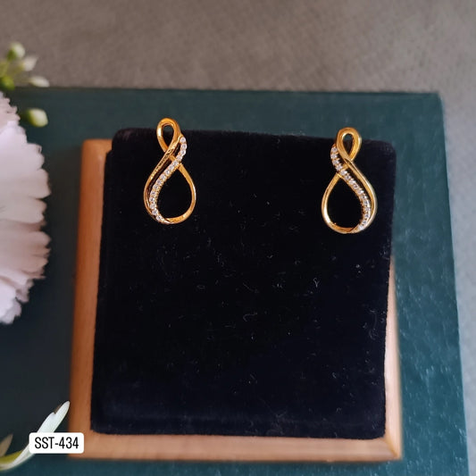SST 434 |  INFINITY DROP EARRINGS