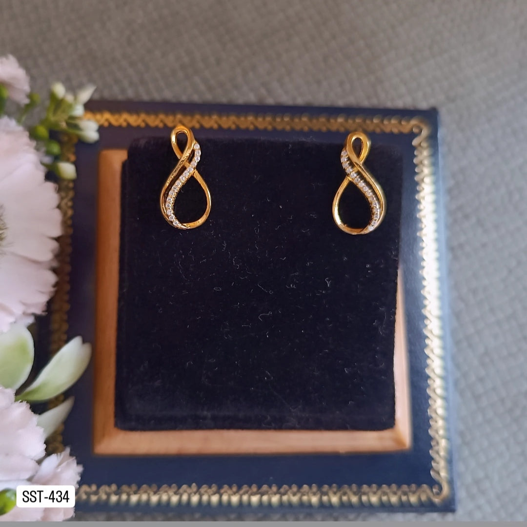 SST 434 |  INFINITY DROP EARRINGS