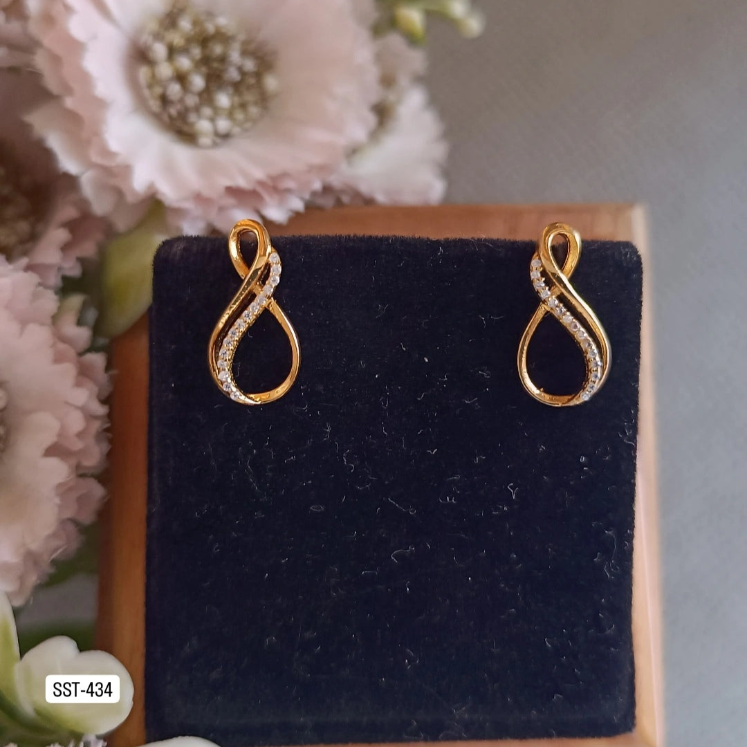 SST 434 |  INFINITY DROP EARRINGS
