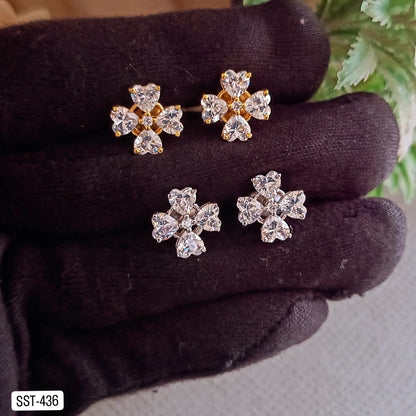 SST 436 | ELEGANT FLOWER-STYLE EARRINGS
