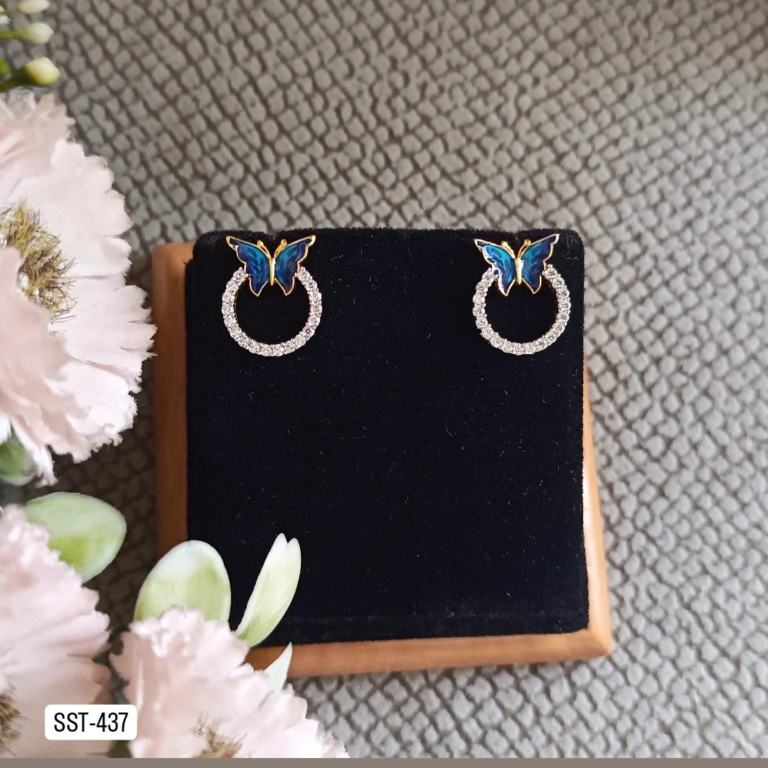 SST 437 | BUTTERFLY CHARMED EARRINGS