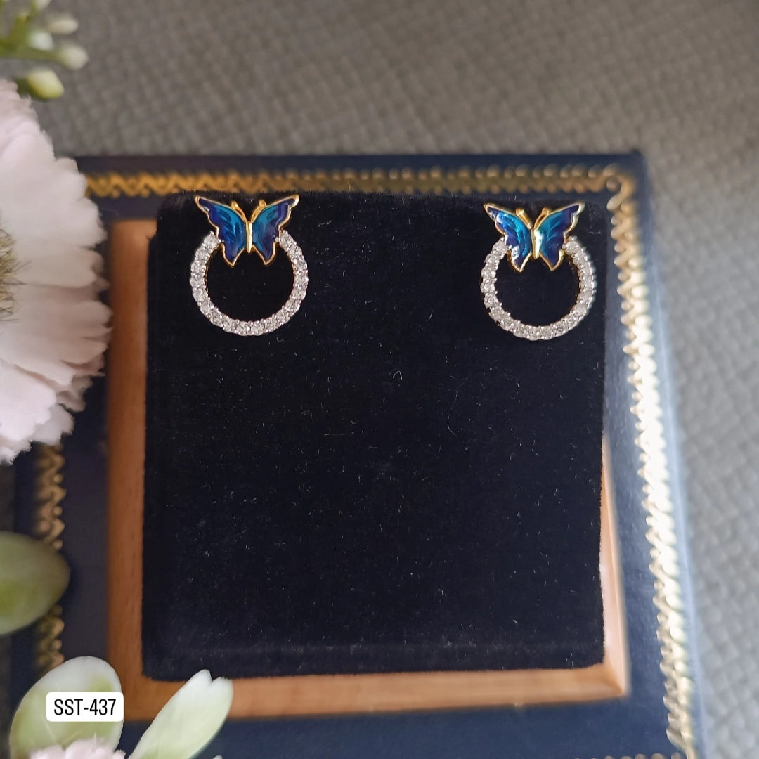 SST 437 | BUTTERFLY CHARMED EARRINGS