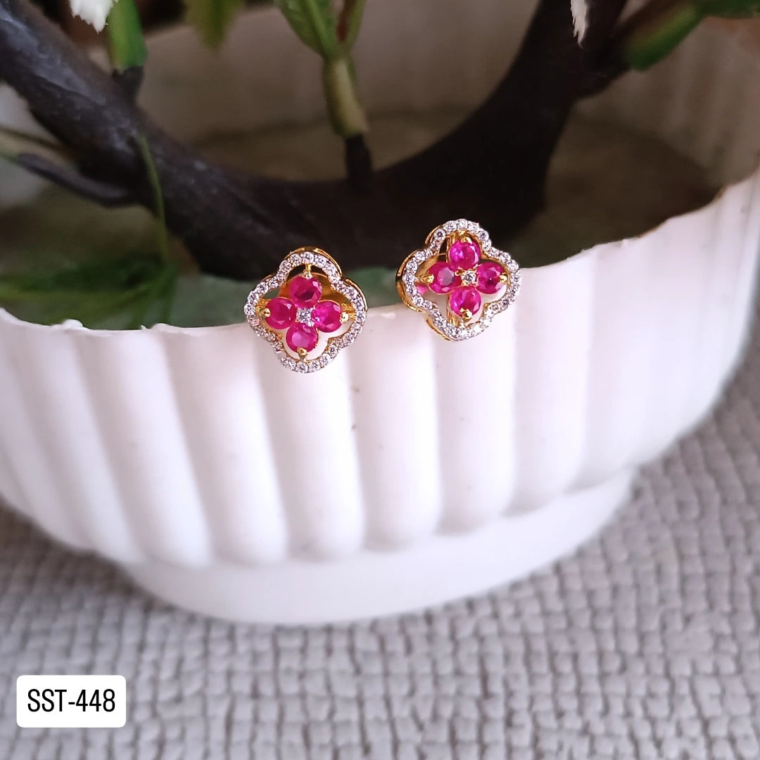 SST 448 | FLOWER STUD EARRINGS
