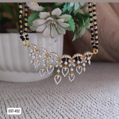 SST 452 | FLORAL MANGALSUTRA