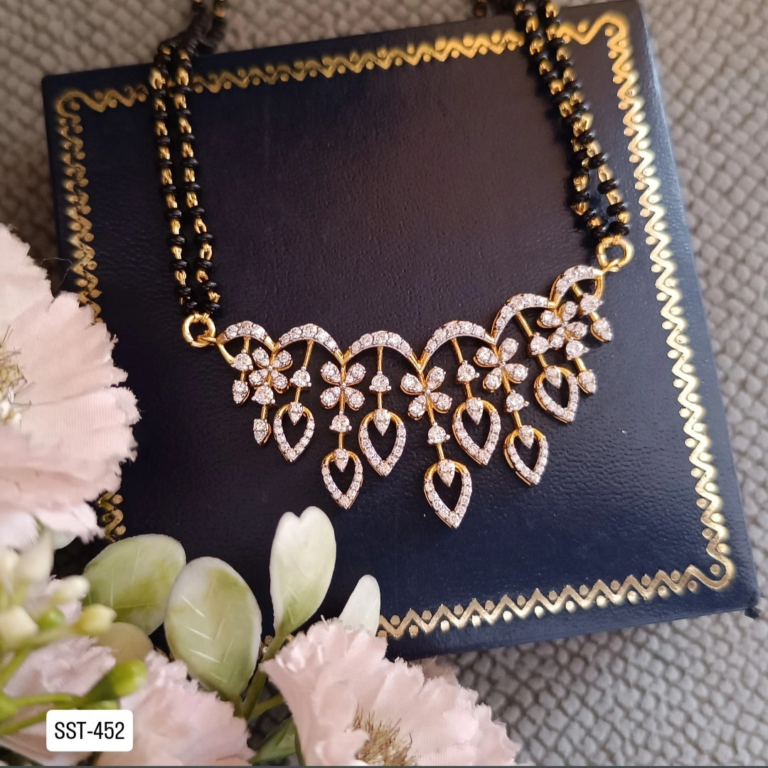 SST 452 | FLORAL MANGALSUTRA