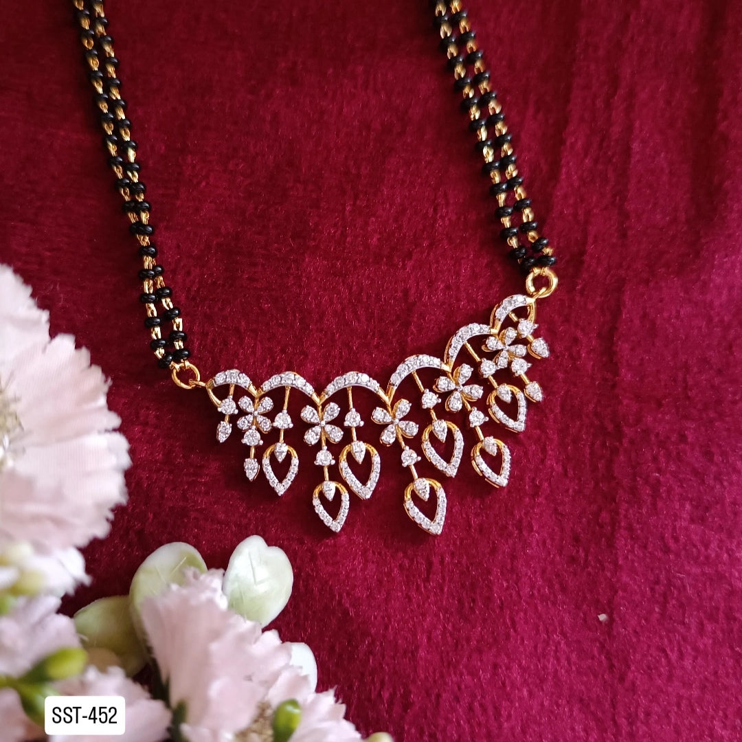 SST 452 | FLORAL MANGALSUTRA