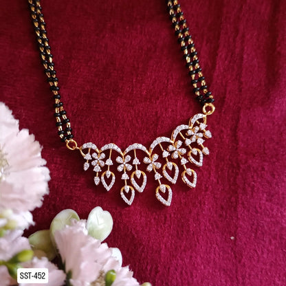 SST 452 | FLORAL MANGALSUTRA