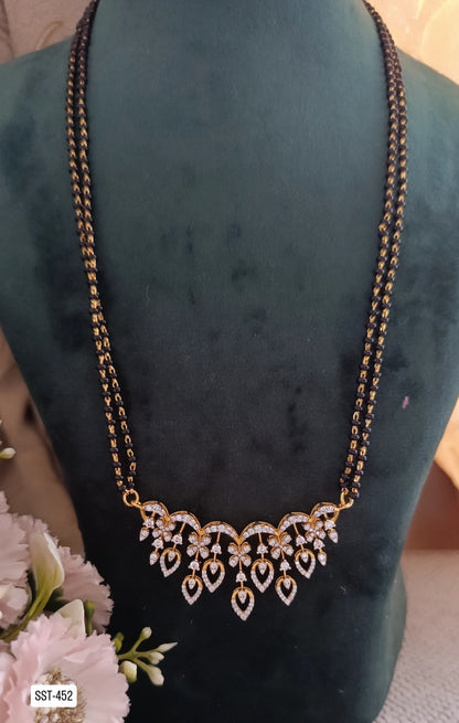 SST 452 | FLORAL MANGALSUTRA