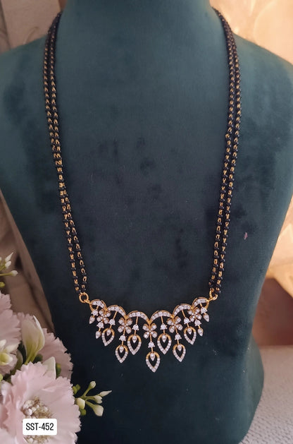 SST 452 | FLORAL MANGALSUTRA