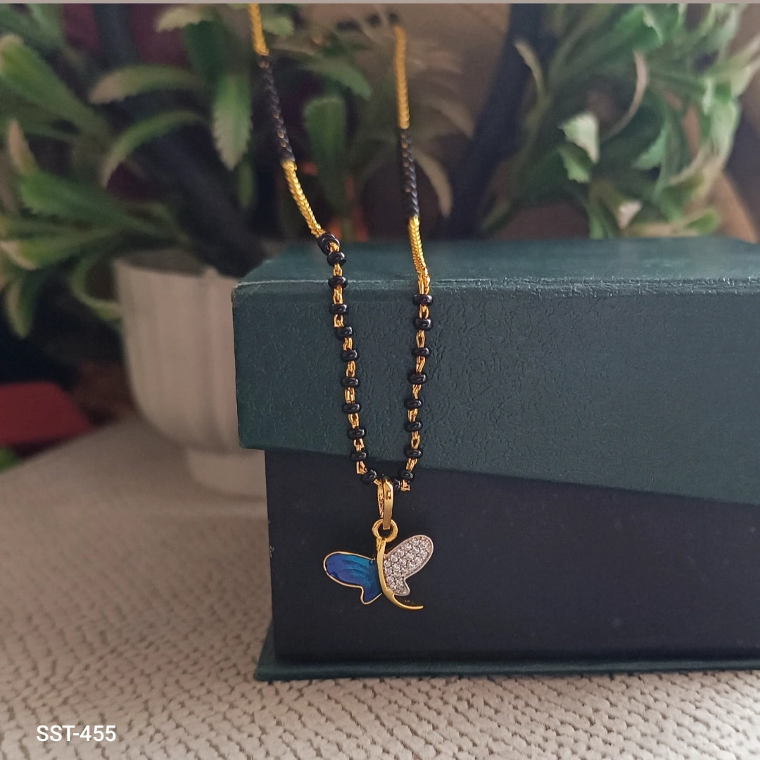 SST 455 | BUTTERFLY DESIGN MANGALSUTRA