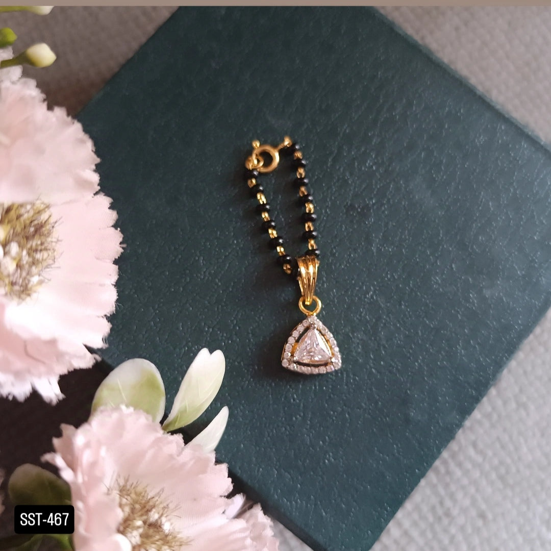 SST 467 | CZ TRIANGLE WATCH CHARM