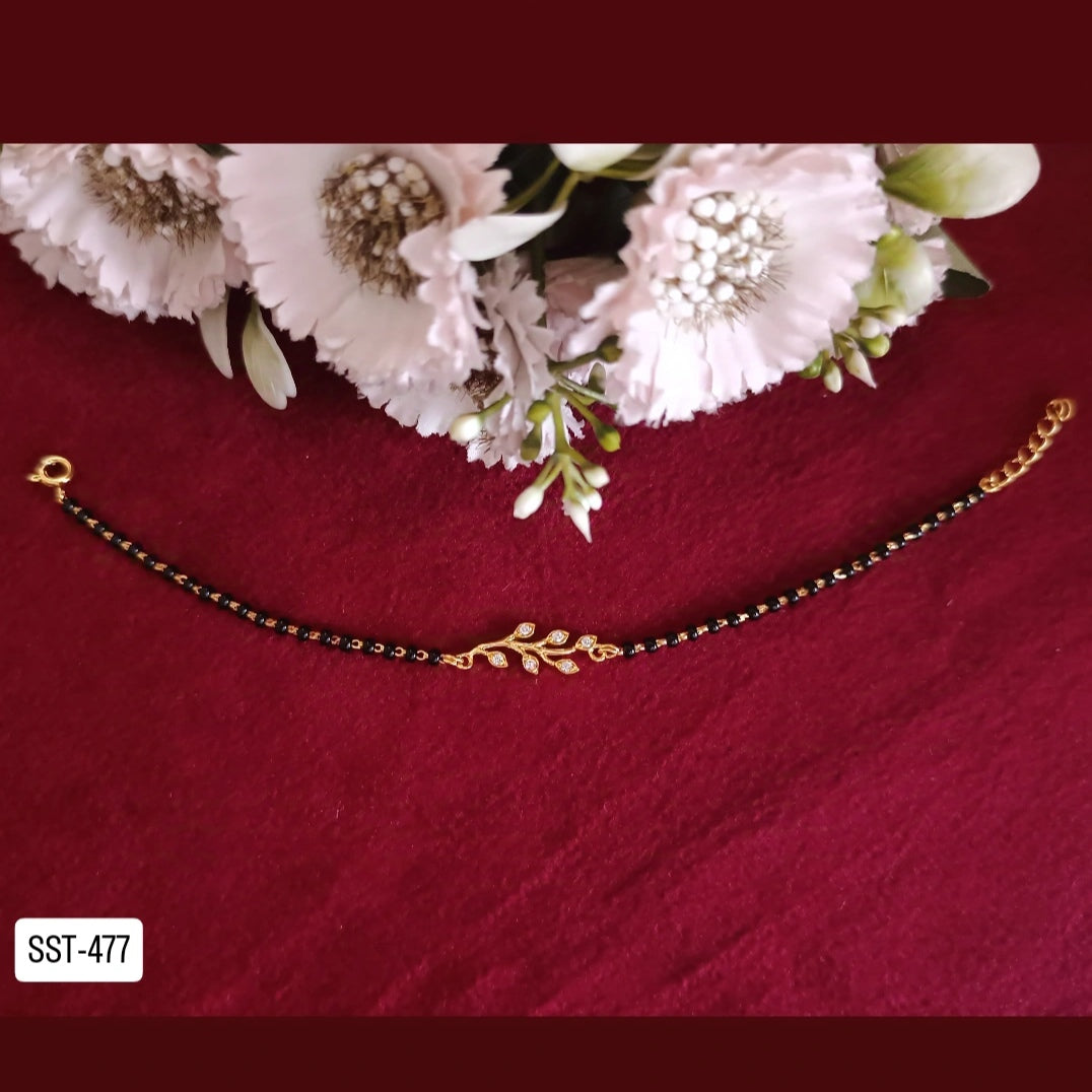 SST 477 | HAND MANGALSUTRA WITH  CZ DETAILING