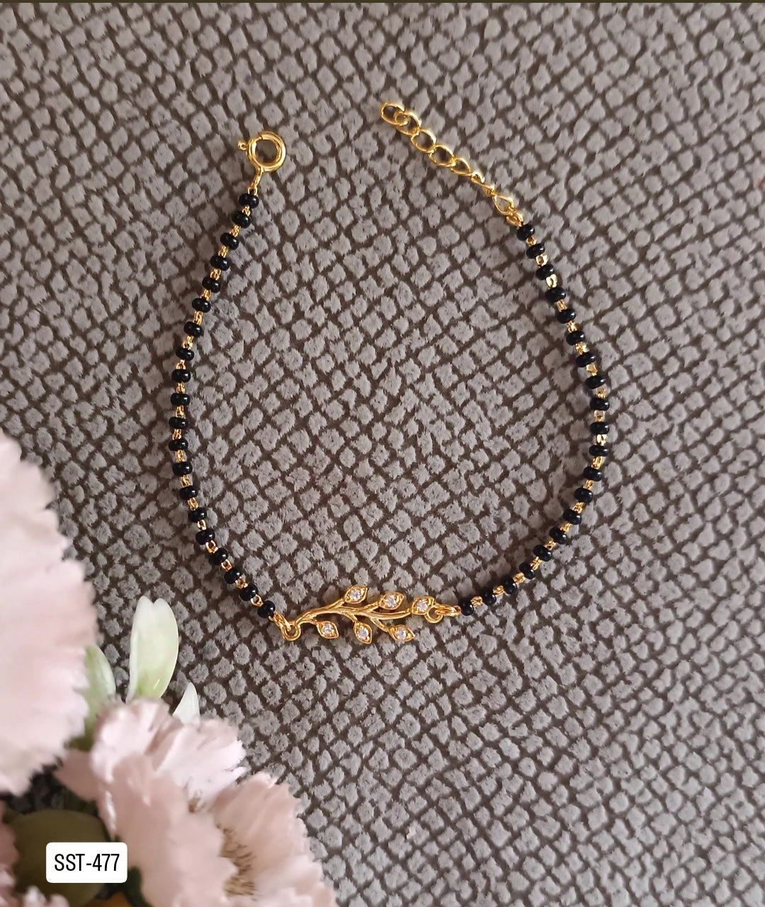 SST 477 | HAND MANGALSUTRA WITH  CZ DETAILING