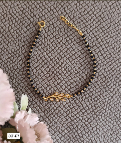 SST 477 | HAND MANGALSUTRA WITH  CZ DETAILING