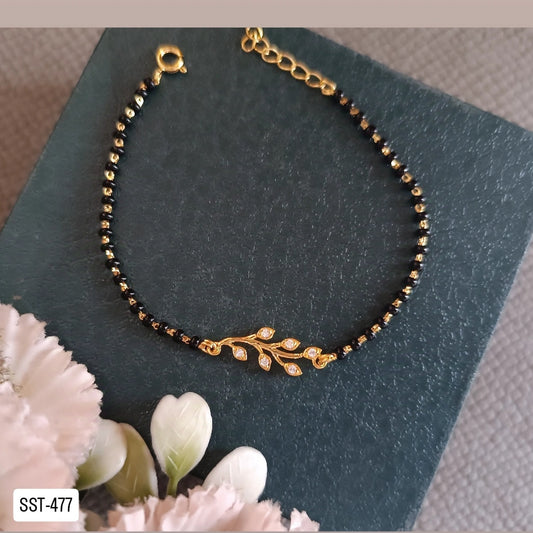 SST 477 | HAND MANGALSUTRA WITH  CZ DETAILING