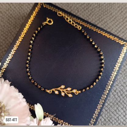 SST 477 | HAND MANGALSUTRA WITH  CZ DETAILING