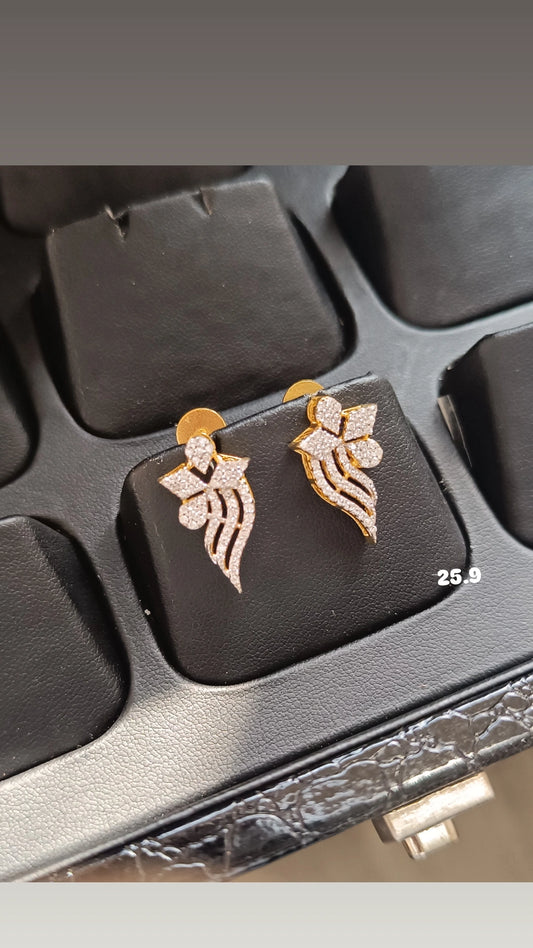 SST 283 | ELEGANT FLOWER DROP EARRINGS