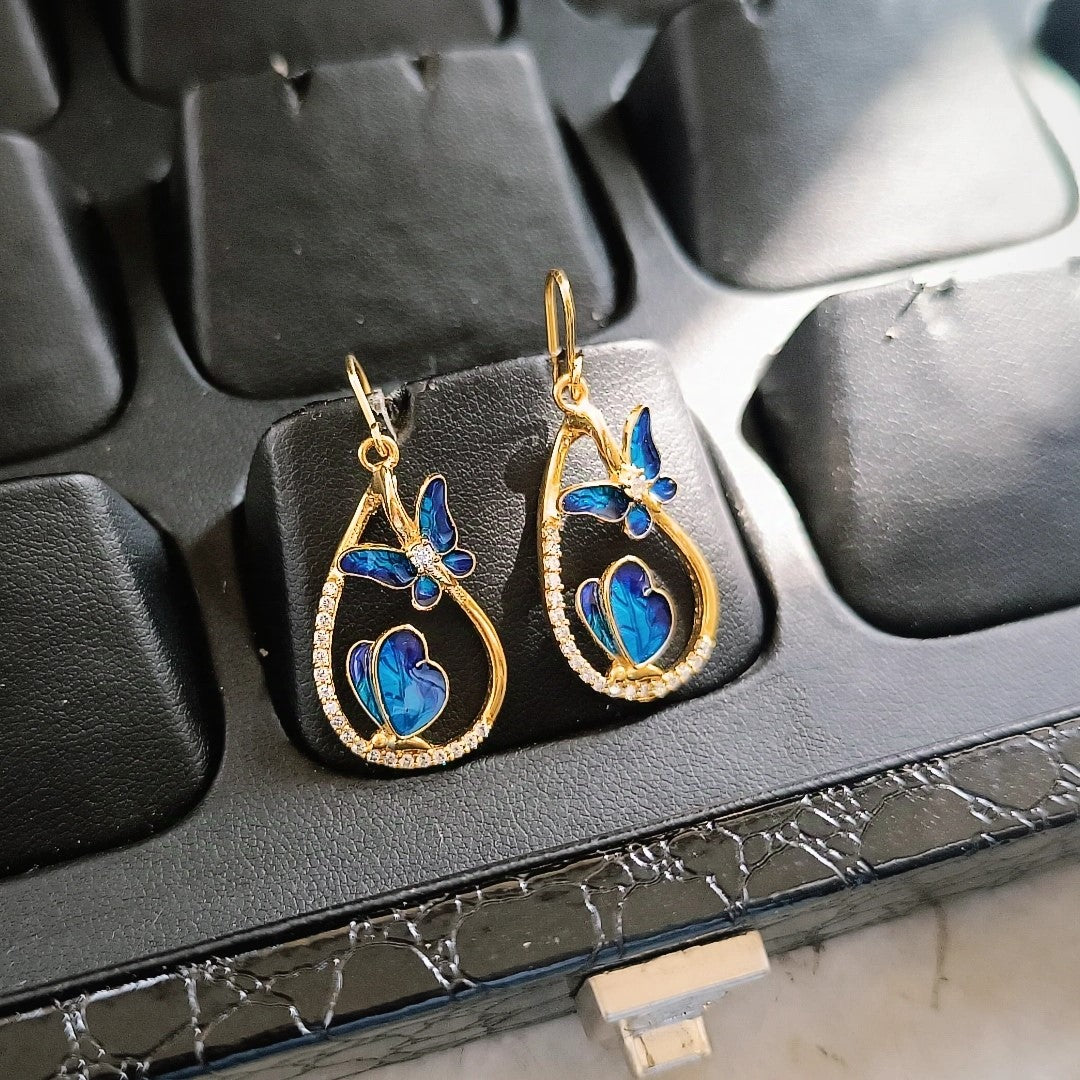 SST 402 | BUTTERFLY DROP EARRINGS