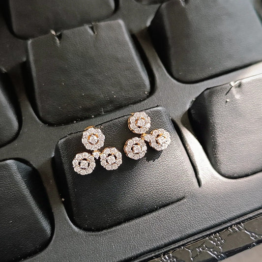 SST 400 | SPARKLING FLORAL EARRINGS