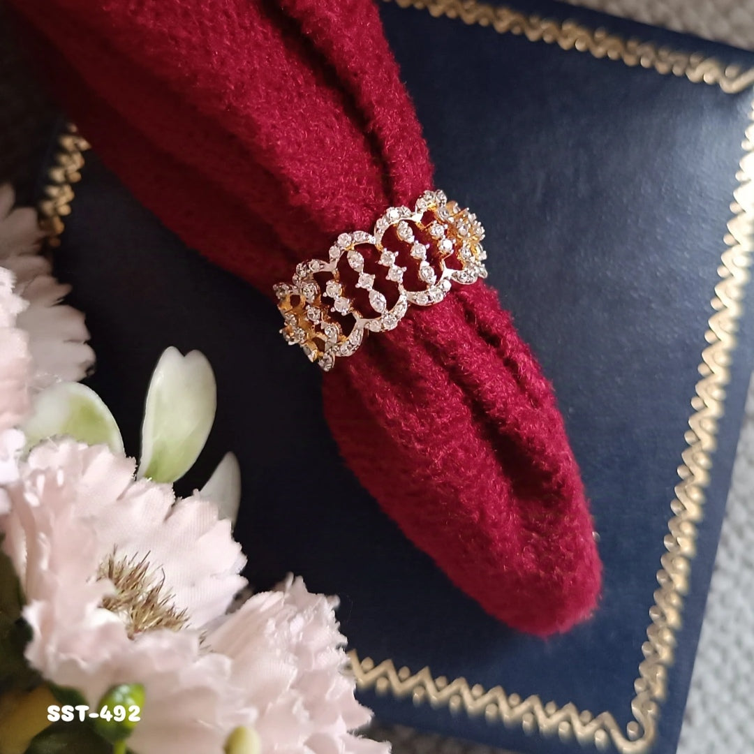 SST 492 | SPARKLING ACCENT RING