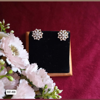 SST 498 | FLORAL CLUSTER STUD EARRINGS