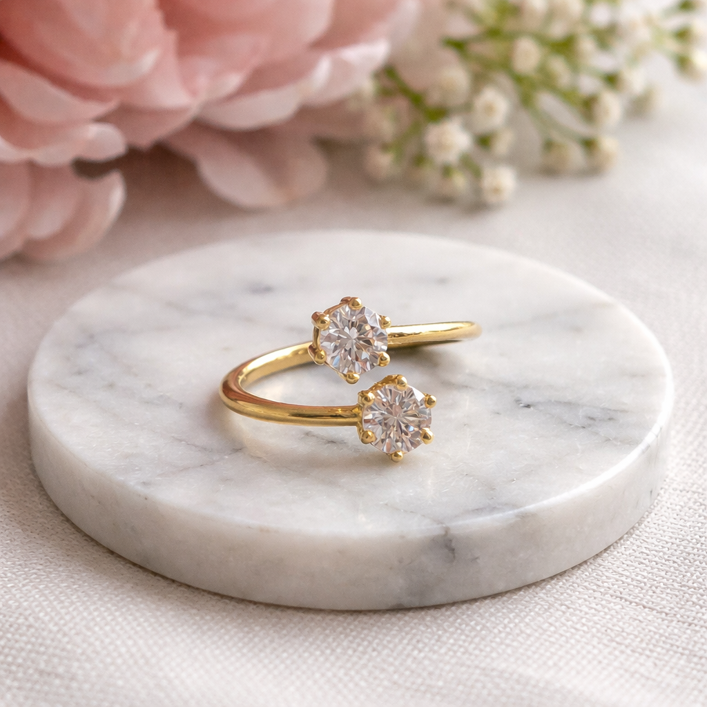 SST 531 | TWIN SPARKLE RING