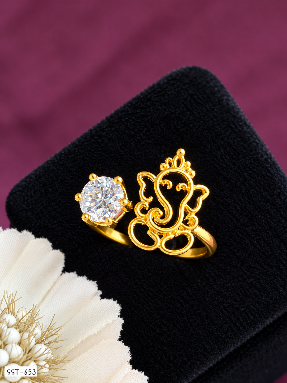SST 653 | GANESHJI DIVINE BLESSINGS RING