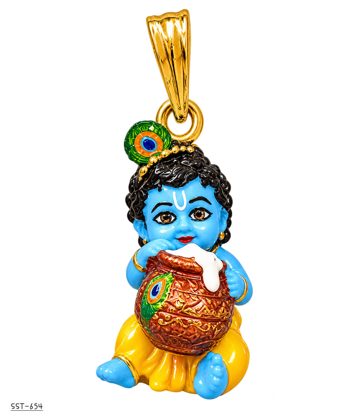 SST 654 | BAL KRISHNA MAKHAN MATKI PENDANT