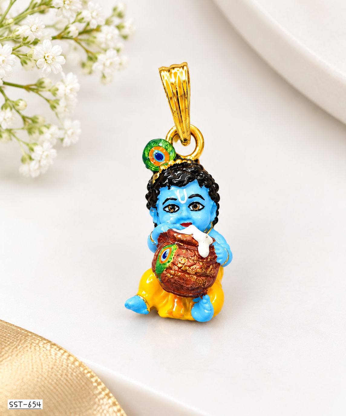 SST 654 | BAL KRISHNA MAKHAN MATKI PENDANT