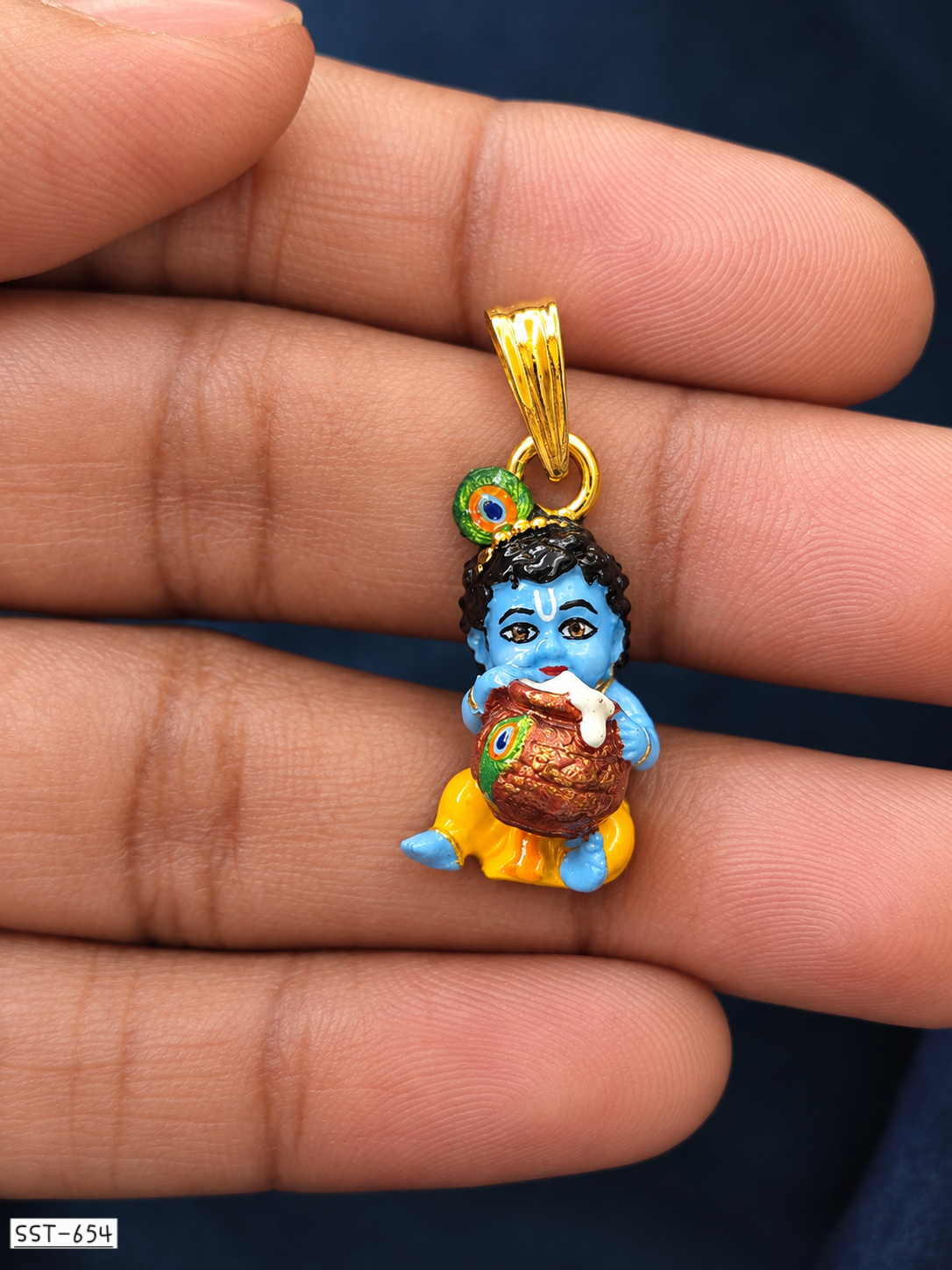 SST 654 | BAL KRISHNA MAKHAN MATKI PENDANT