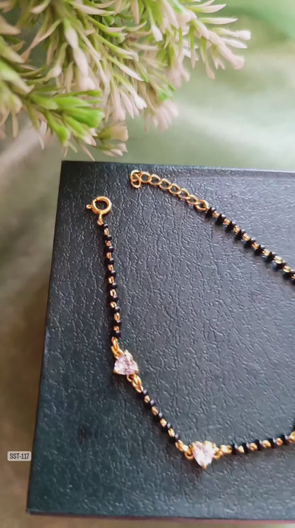 SST 117 | LUXE HEART CHAIN HAND MANGALSUTRA
