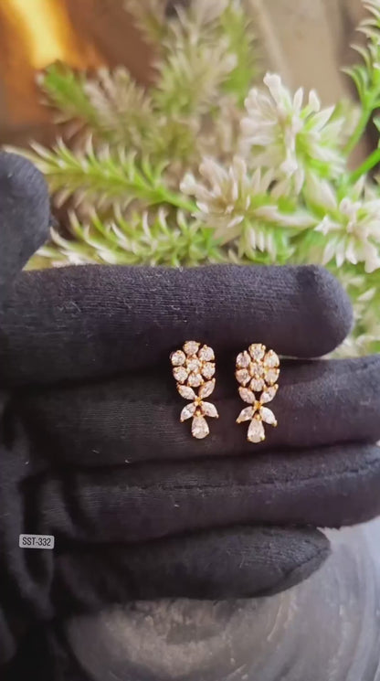 SST 332 | FLORAL DROP  EARRINGS